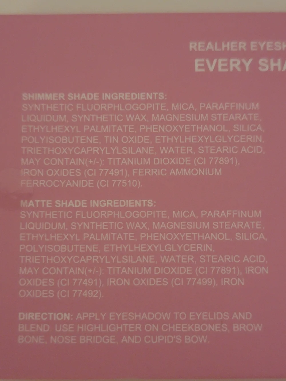 RealHer Every Shade Is You Eyeshadow Palette